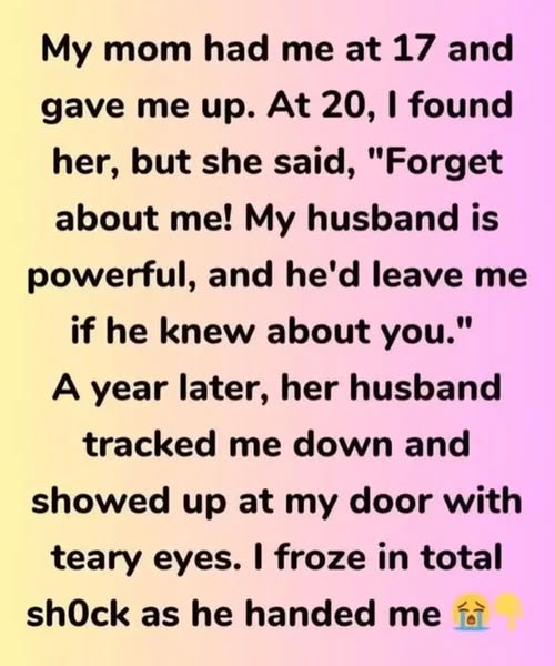 She Told Me to Forget Her — But a Year Later, the Truth Found Me