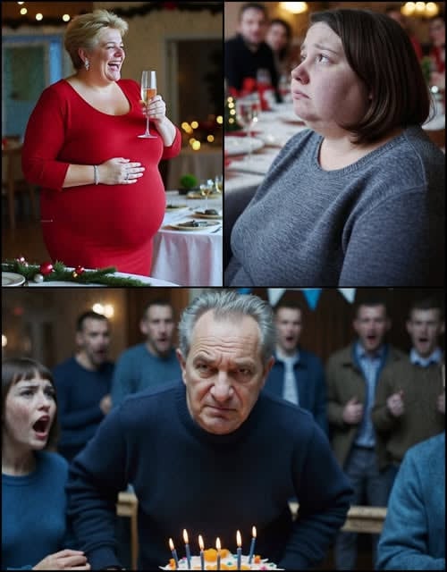 On my thirtieth birthday, my mother-in-law raised a toast with the words: «To our silly girl from a poor family who lives off our money», and my husband started laughing loudly at that. Then my father stood up from the table and did something that made my mother-in-law freeze in place…