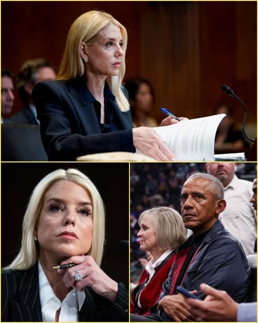 A political bombshell just dropped: Pam Bondi is accusing Barack Obama himself of secretly engineering the 2016 “Russian interference”