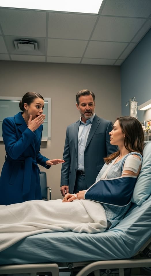 After inheriting $100 million, i rushed home to share the news with my husband. but a sudden accident sent me to the hospital, and he never came to see me. when i called, he claimed he was too busy. days later, he appeared with his new wife, and when she looked at me, she exclaimed, “wait… she’s my…”