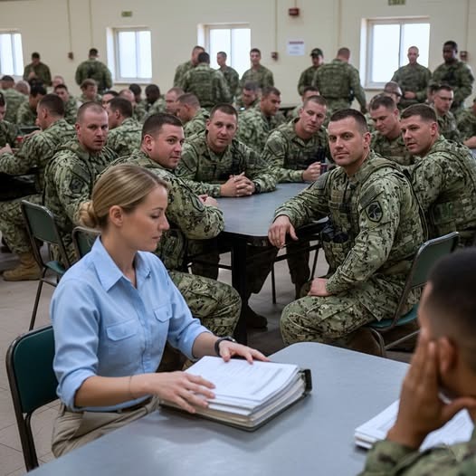 SEAL Jokingly Asked For Her Rank, Until Her Reply Made the Entire Cafeteria Freeze