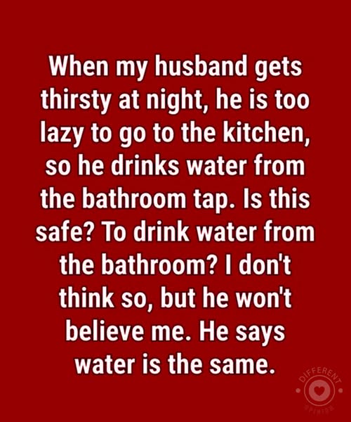 Should You Ever Drink Water Straight from the Bathroom?