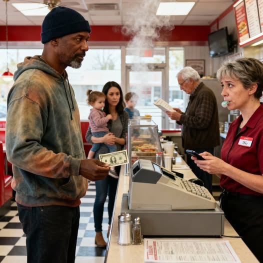 He chose his downtown branch—the one he opened first, where his mother used to help cook pies. As he crossed the street, he felt the buzz of cars and early-morning walkers. The smell of sizzling bacon drifted into the air. His heart beat faster. Inside the diner, the familiar red booths and checkered floor greeted him.