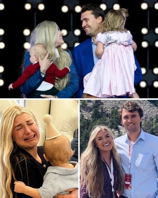 She and their children were present at the event.