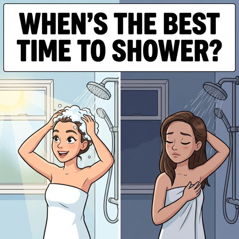 When Is the Best Time to Shower? Morning vs Evening Explained (Benefits, Science, and What Works Best for You)