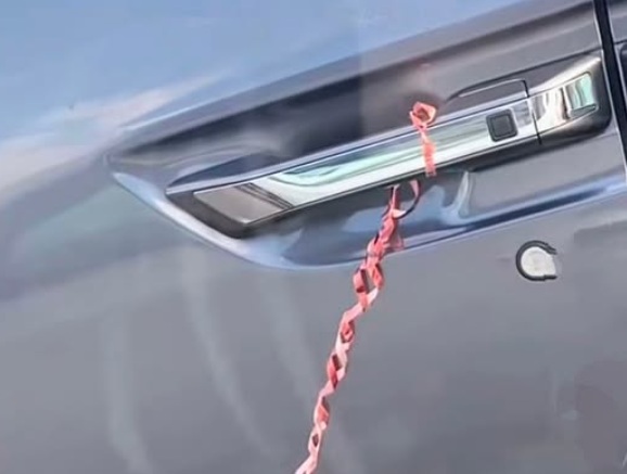 Seeing a Wire Tied Around a Car Door Handle: What It Could Mean