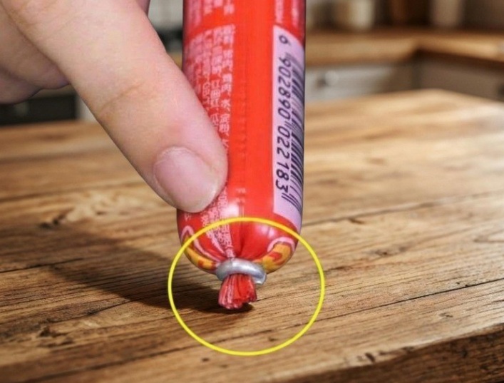 Why Sausage Sticks Have a Small Metal Ring — and What Purpose It Serves