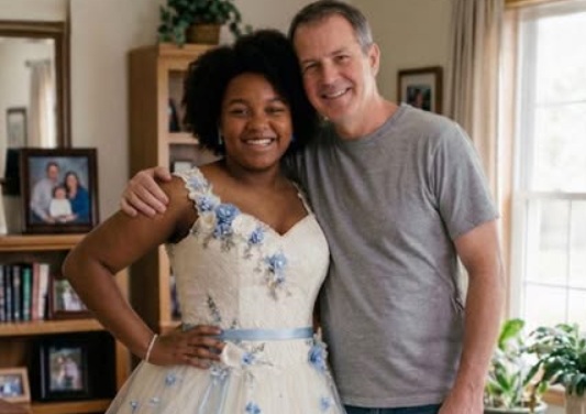 My Dad Turned My Late Mom’s Wedding Dress Into My Prom Gown—And What Happened That Night Changed Everything
