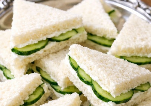 Easy Southern 4-Ingredient Cucumber Sandwiches (Classic Tea Party Recipe)