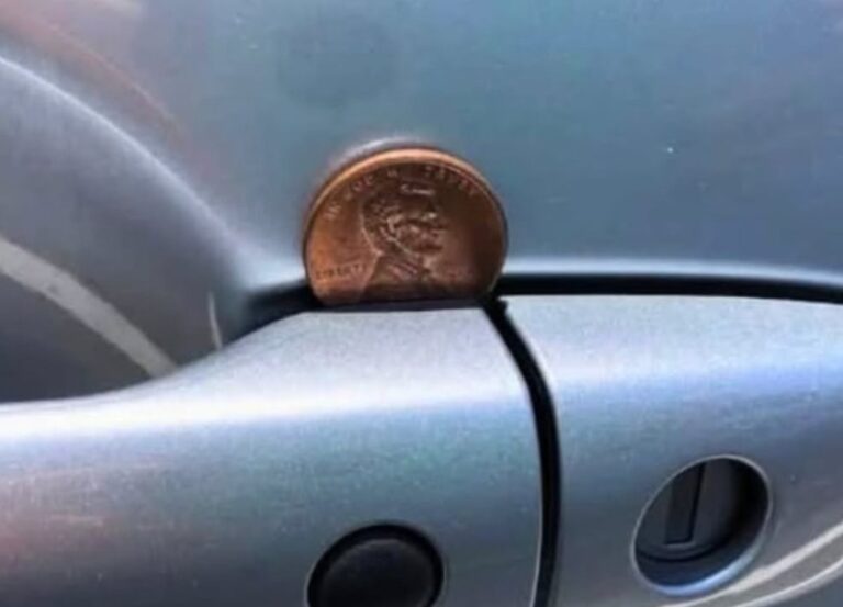 What It Means If You See a Penny in Your Car Door Handle